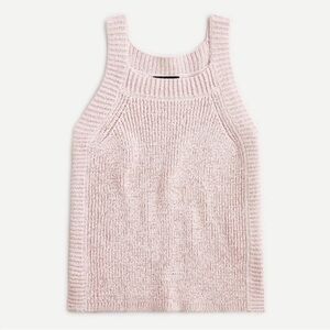 J. Crew Sleeveless Knit Sweater in Light Pink size Large NWT